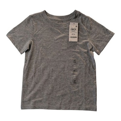 BBC-1 Epic Threads Little Boys Crewneck T-Shirt Size 4T - Sterling Heather Gray