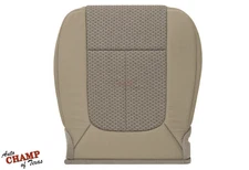 2011-2016 Ford F-250 F-350 F-450 XLT - Driver Side Bottom Cloth Seat Cover Tan