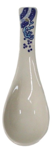 The Great Wave Of Kanagawa Hokusai Porcelain Soup Spoons Pack Of 10 - Picture 5 of 10