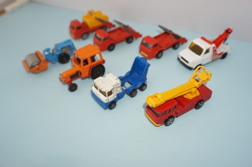 8 X Corgi / Junior / Whizz Wheels / Trucks / Tractor / Roller Mixed Job Lot - Picture 2 of 6