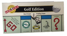 Monopoly Golf Edition Board Game - USAopoly Authorized Edition - Complete Set