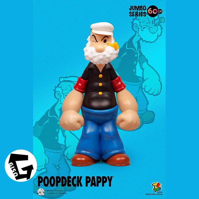 その他 Popeye ZCWO 60CM Popeye-Oliva 90th Anniversary Version Collectible