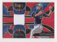 2024 SELECT RED PRIZM 64/99 SELECTIVE SWATCHES JERSEY BROCK PORTER RANGERS