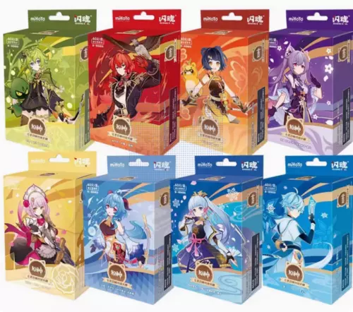 US Official SHININGSOUL Genshin Impact Invokation TCG Booster Box Starter Deck