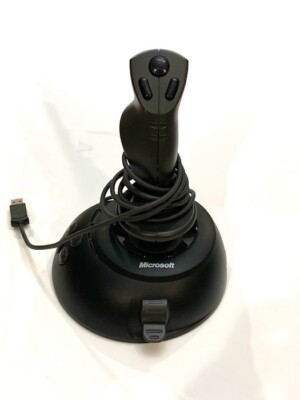 Microsoft Sidewinder Joystick X05-92626 Computer USB Flightstick Controller USB