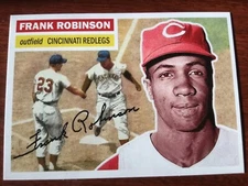 Frank Robinson Rookie Cincinnati Redlegs RC Custom Reds