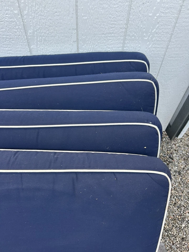 Cojines de sofá para puerta delantera Palermo tumbona exterior chaise sombrilla Foto 3 de 4