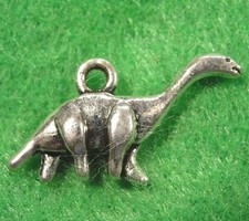 10Pcs. Tibetan Silver 3D Dinosaur TYRANNOSAUSUS REX Charms Pendants AN195