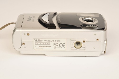 Vivitar Vivicam 4100 Vintage Cheap & Cheery 4MP Digital Camera Uses AA Batteries - Picture 4 of 8
