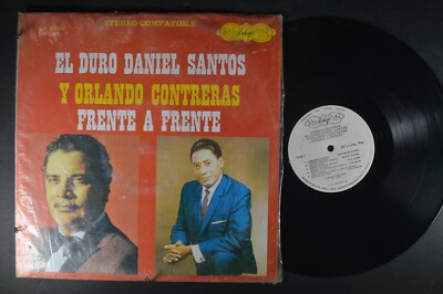 DANIEL SANTOS Y ORLANDO CONTRERAS Frente a Frente LATIN LP IMPORT COLO. Shrink D