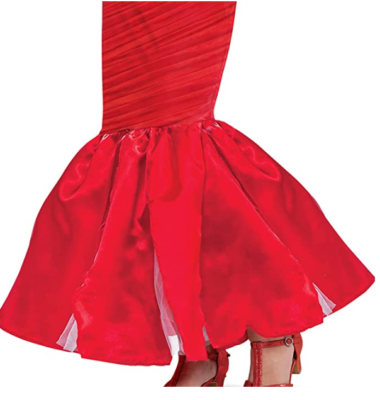 cruella red dress costume Amazon.com: Cruella Dress Costume, Official Disney Estella Red Dress Outfit from Cruella Live Action Movie, Girls Size Extra Large (14-16) : Clothing, Shoes & Jewelry