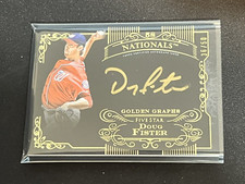 Doug Fister (#'d /50) 2015 Topps Golden Graphs Five Star #GG-DF (NM)