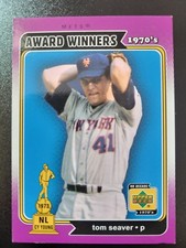 Tom Seaver 2001 Upper Deck Decade Hall of Fame New York Mets Cy Young #41