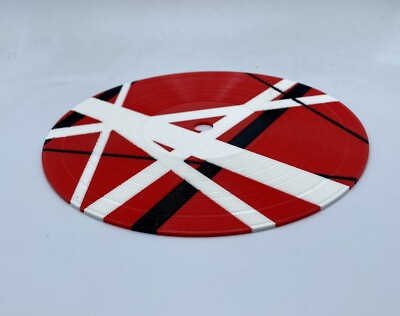 EVH Eddie Van Halen Vinyl Record Display Rock Music Wall Art Decor
