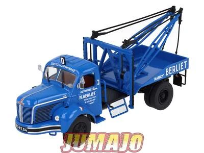 BER67 CAMIONS 1/43 Hachette IXO BERLIET GLM 10A Depanneuse