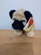 Keel Toys Simply Soft Collection Puppy Dog Bulldog 8” 20cm Plush Toy Cute D3