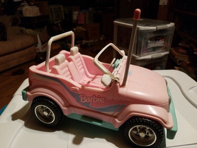 pink toy jeep