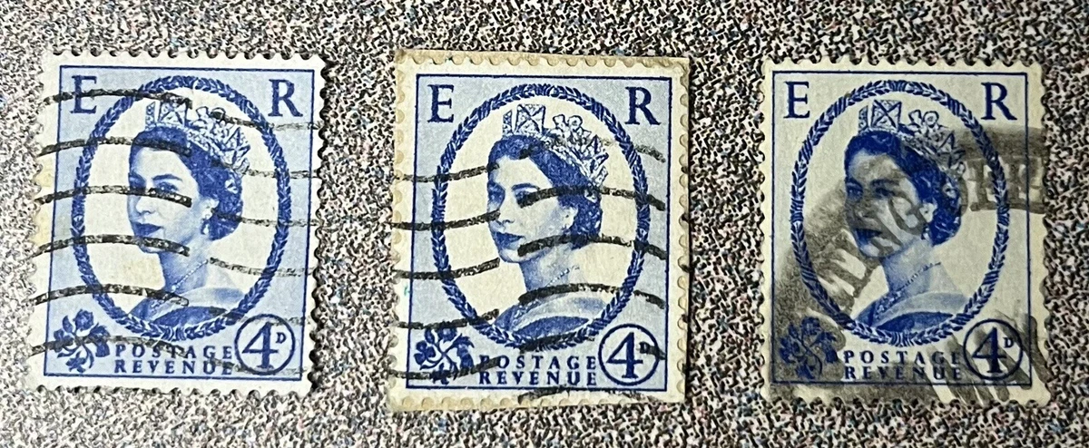 Blue Pre-Decimal British Elizabeth II Stamps for sale | eBay