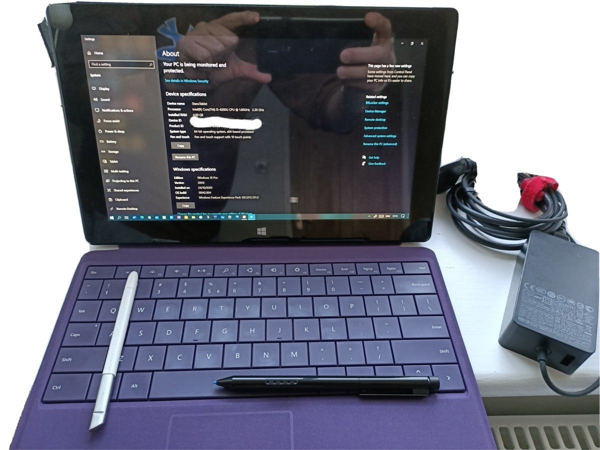 Pour Microsoft surface pro 10 9 8/7/6/5 surface ordinateur portable 4/3/2 surface Go 3 surface pro X tablette TPU housse de clavier d'ordinateur portable