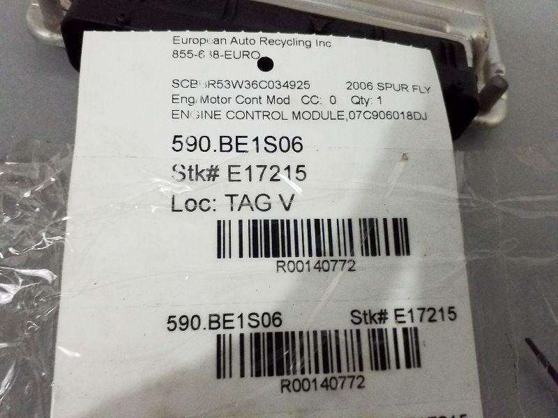 06 Bentley BENTLEY Engine/motor Brain Box