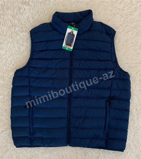 blue vest jacket