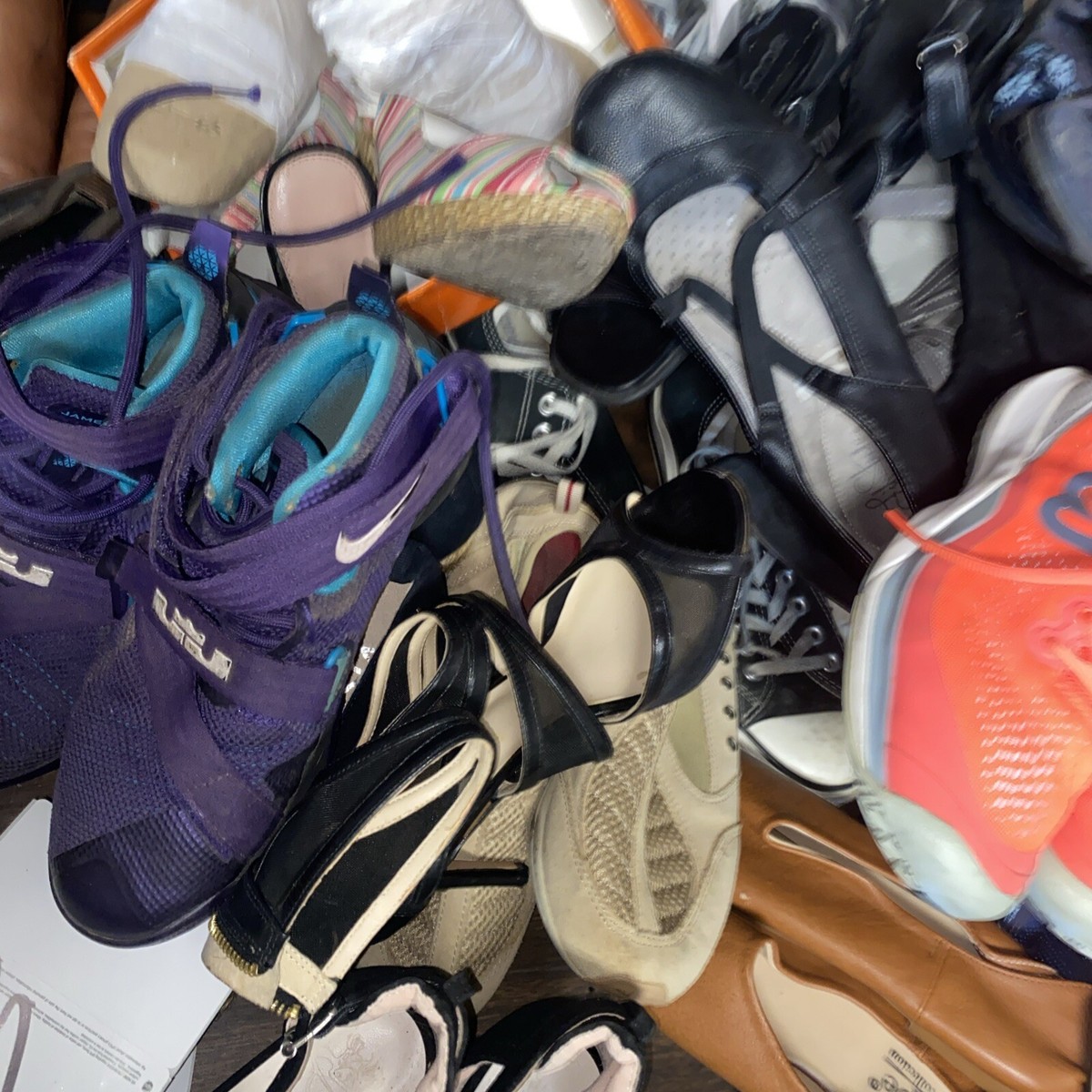 Shoe lot size 10 US Rubber Lot 010 Sneaker - Ecru/Black - Leffot main image 3