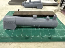 Ho Scale Flat Car Load Medium Boiler Locomotive Boiler