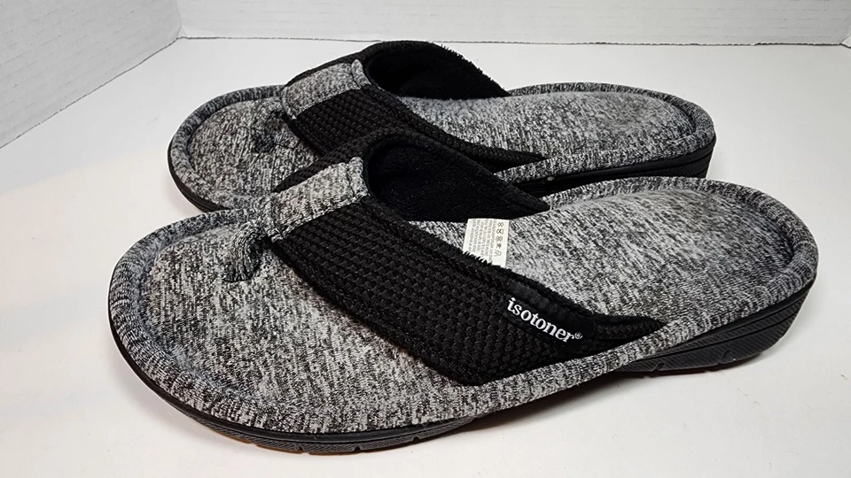Isotoner Flip Flops ,womens Size 7.5 - 8 EUC - Imagem 4 de 4