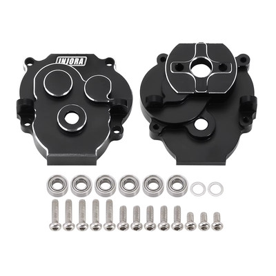 INJORA CNC Aluminum Transmission Housing with Bearings for 1/18 RC Crawler TRX4M