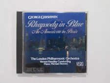 RHAPSODY IN BLUE GEORGE GERSHWIN LONDON PHILHARMONIC VERNON HANDLEY (CD, USED)