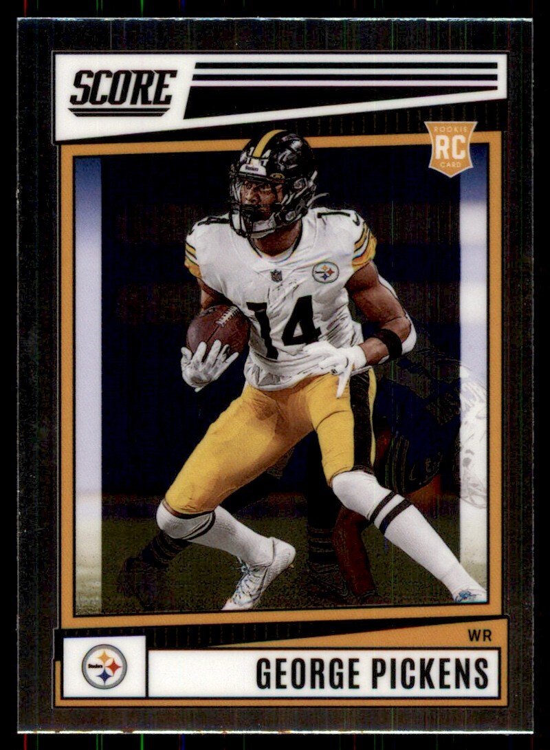 2022 Panini Chronicles Score Premium Rookies George Pickens Steelers