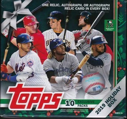 2019 TOPPS HOLIDAY BASEBALL COMPLETE YOUR SET