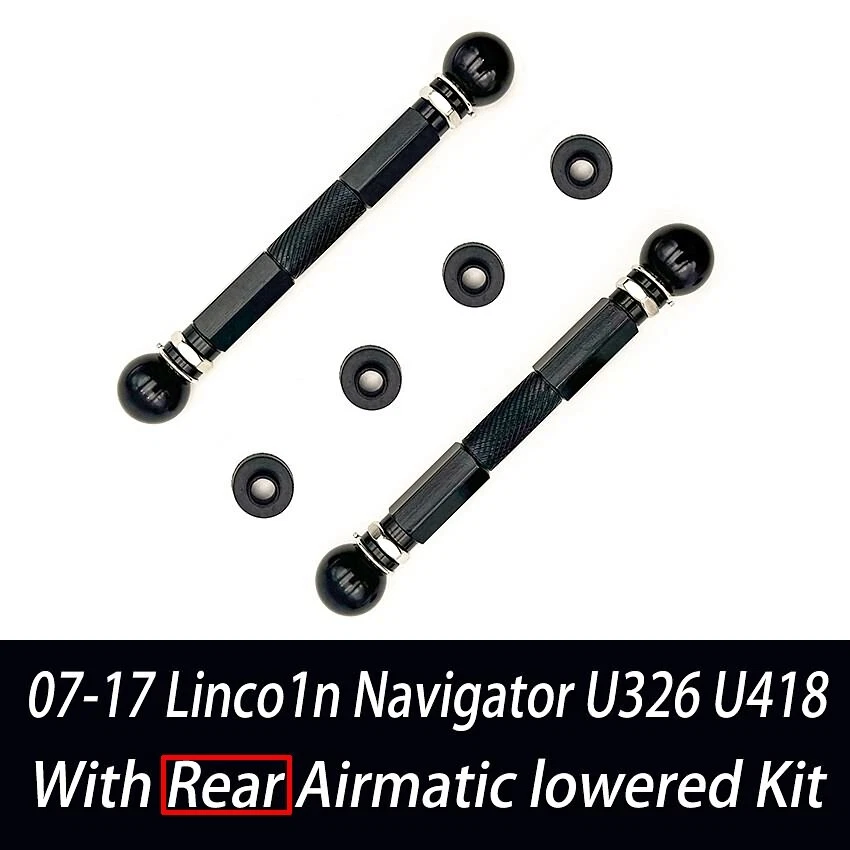 Kit de eslabones reductores de suspensión neumática trasera para Lincoln Navigator U326 U418 07-17 Foto 2 de 4
