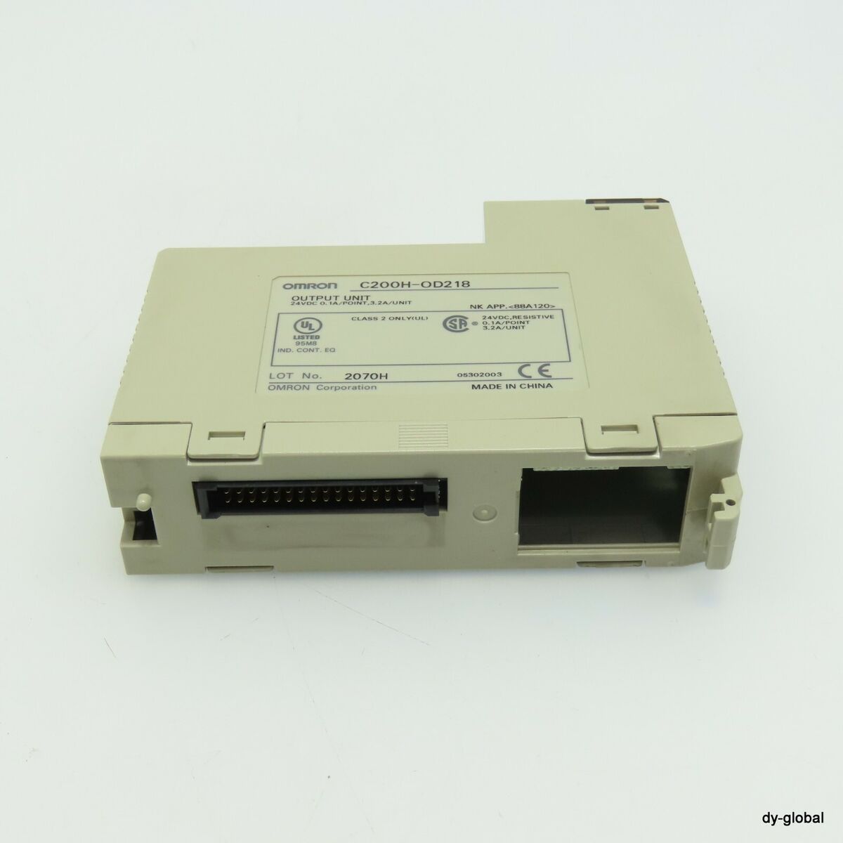 OMRON Used C200H-OD218 Output Unit PLC-I-1492=9L23