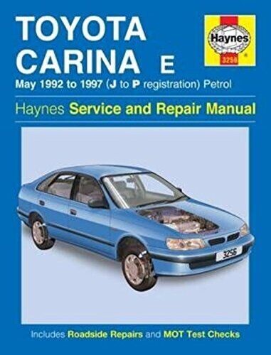 Toyota Carina e Service and Repair Manual Hardcover 3256