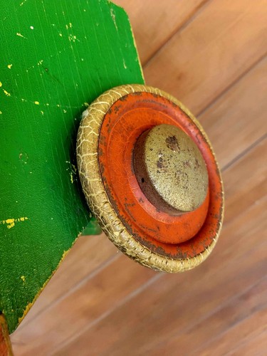 Vintage 1950s ADO Wooden Cart Pull Toy by Dutch Modernist Ko Verzuu - Picture 9 of 13