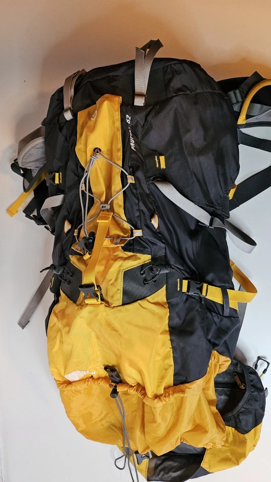 Mochila De Colección The North Face Prophet 52 Dorada/Grafito Excelente Estado Senderismo M/M Foto 4 de 4