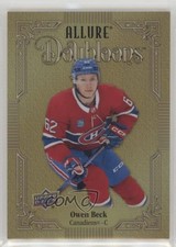 2023-24 Upper Deck Allure Doubloons Owen Beck #DB-91 11w7