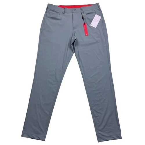 with tags Redvanly Kent Pull On Trouser Shadow Gray Performance Golf Pants M G1N