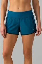 Lululemon Run Times Shorts Size 10 4-Way Stretch 4" Inseam Blue Athletic Wear