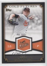 2012 Topps Gold Futures Zach Britton #GF-2 0h3