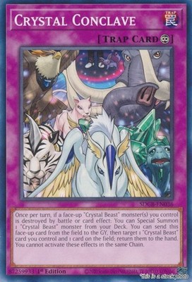 Crystal Conclave MTG Structure Deck: Legend of the Crystal Beasts Common / Sh...