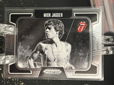 Mick Jagger         2025 Panini Prizm       Rolling Stones        SILVER