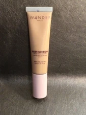 Wander Beauty Nude Illusion Liquid Foundation 1.01 oz GOLDEN TAN - NWOB