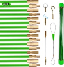 Fish Tape Wire Puller 22FT Fiberglass Fishing Wire Wire Fishing Tools