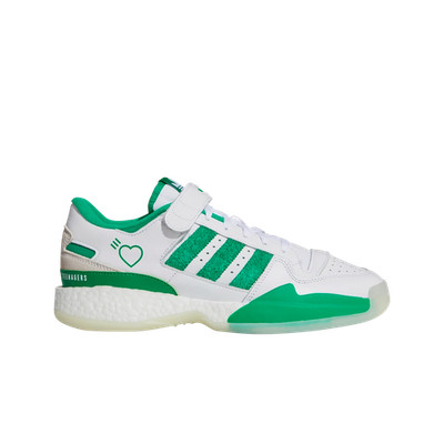 Adidas x Human Made Forum Low White Green S42976 Authentic Men Sneakers