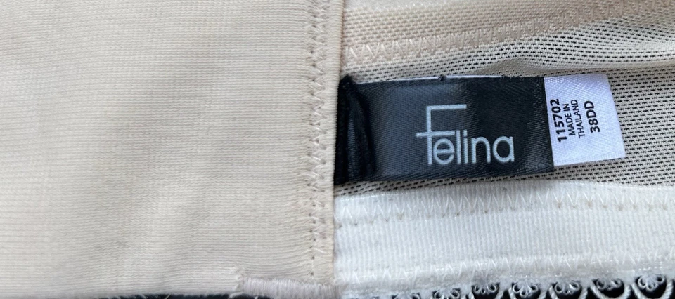 Sujetador figura completa Paramour By Felina 115702 Sweet Revenge marfil 38DD Foto 4 de 4