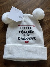 Children  s Toddler Boys Winter Beanie Hat NWT One Size Fits All Little Dude