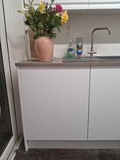 Wickes New Kitchen Base Unit "Camden" White Matt with Door & a Plinth.