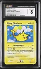 CGC 8 NM/MINT Flying Pikachu 113/111 Rising Rivals Holo Pokemon Card